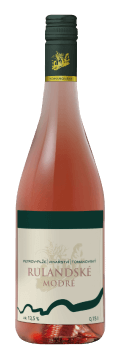 Láhev růžového vína Rulandské modré 2018 Vinařství Tomanovský